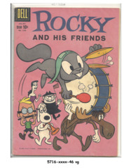 Rocky and His Friends © August-October 1960 Dell Four Color #1128